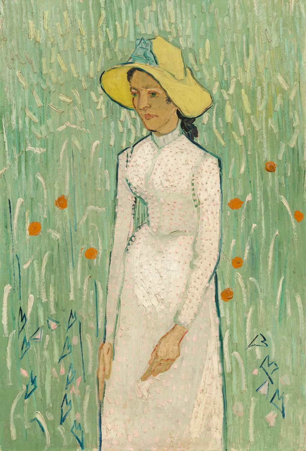 白の少女【1890】