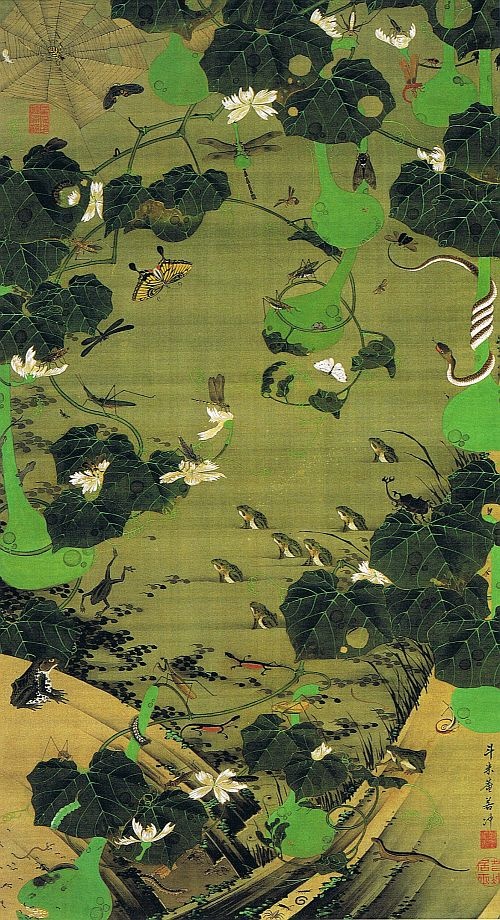 池辺群虫図（ちへんぐんちゅうず）