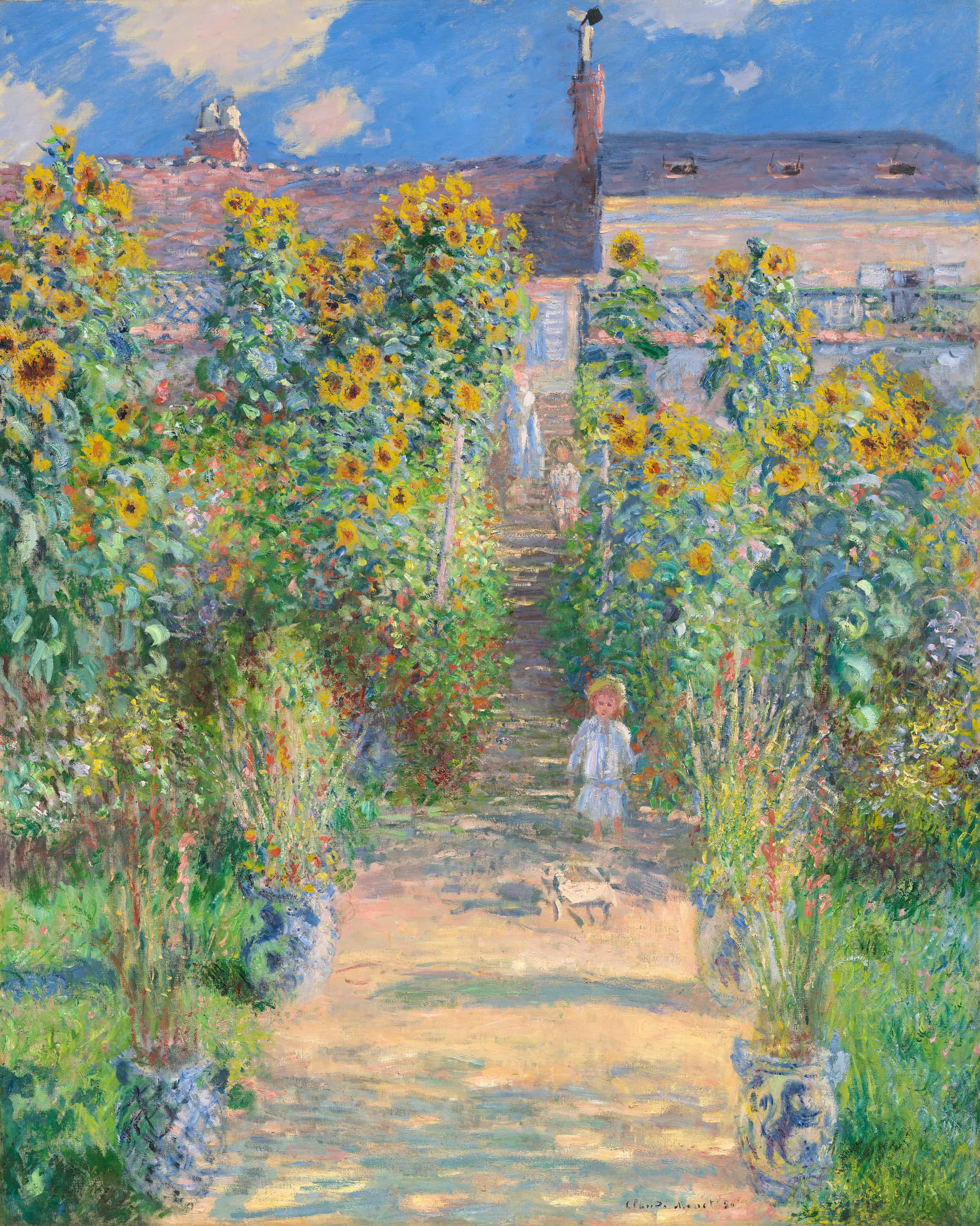 ヴェトゥイユの芸術家の庭【1881】