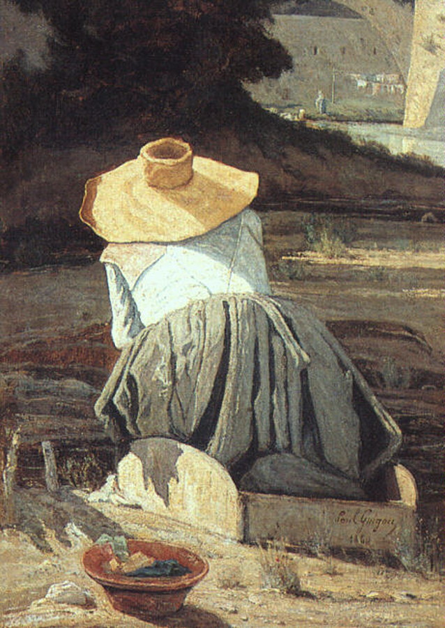 《洗濯女》