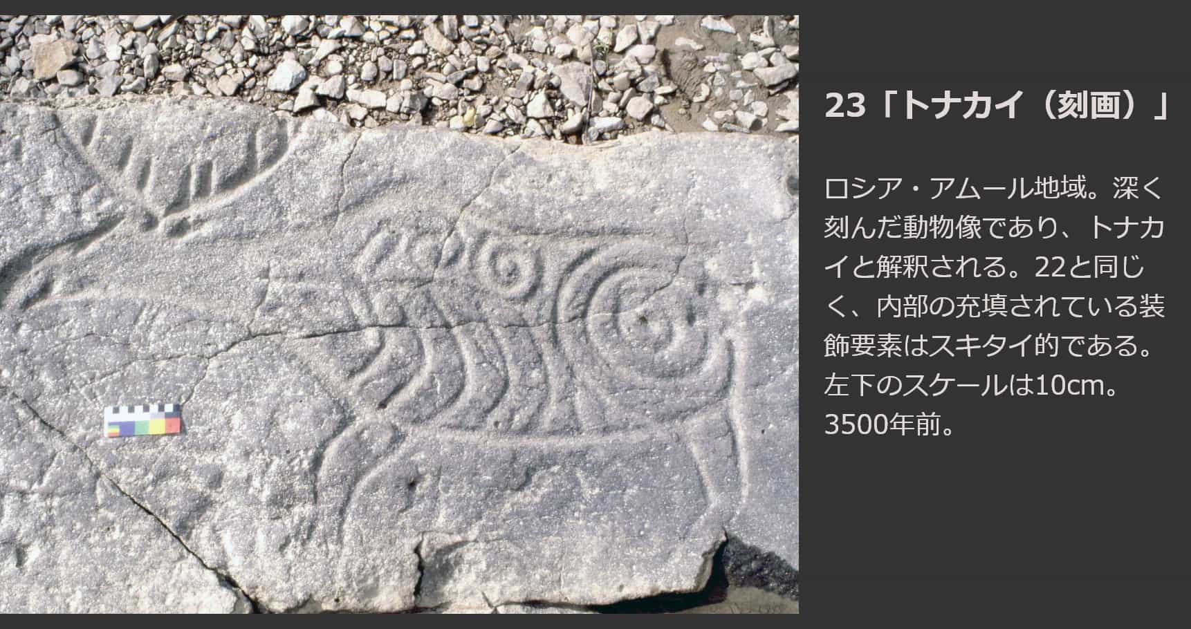トナカイ（刻画）